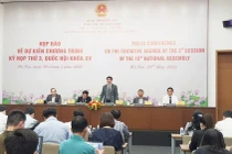 Kỳ họp thứ 3, Quốc hội khóa XV sẽ khai mạc vào ngày 23/5