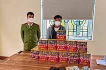 Phú Thọ bắt giữ đối tượng vận chuyển hơn 38kg pháo nổ