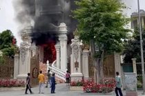 Nguyên nhân vụ cháy tòa lâu đài tiền tỷ ở Quảng Ninh