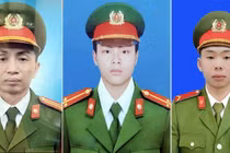 Chủ tịch nước truy tặng huân chương Chiến công cho 3 chiến sĩ PCCC