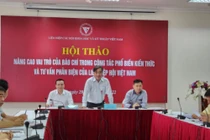 Báo chí là một kênh tư vấn phản biện hiệu quả