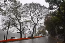 Ca mắc COVID-19 tăng cao, Hà Nội vắng như ngày Tết