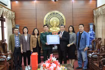 VUSTA thăm và chúc Tết Nhâm Dần cán bộ, chiến sĩ Sư đoàn 308