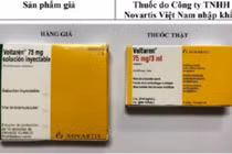 Sản phẩm thuốc giảm đau Voltarén 75 mg có dấu hiệu giả mạo