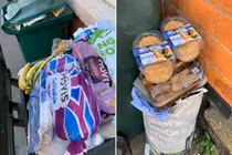 Anh: Người dân mua đồ tích trữ vì Covid-19 rồi...vứt vào thùng rác