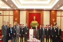 Tổng Bí thư Nguyễn Phú Trọng tiếp Tổng thống Hy Lạp Katerina Sakellaropoulou