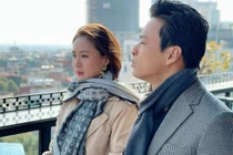 Hồng Diễm lầy lội ở hậu trường phim Hướng dương ngược nắng