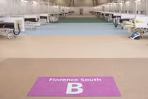 Đột nhập bệnh viện dã chiến chống COVID-19 lớn nhất nước Anh