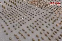 Cận cảnh kho vũ khí “khủng” Quân đội Syria tịch thu ở miền nam