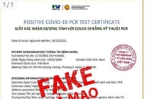 Thông tin "phát hiện người nhiễm biến chủng Omicron" ở TP.HCM là tin giả