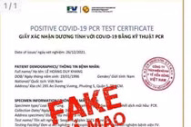 Thông tin "phát hiện người nhiễm biến chủng Omicron" ở TP.HCM là tin giả