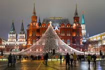 Ảnh: Nước Nga trang hoàng lộng lẫy đón năm mới 2021