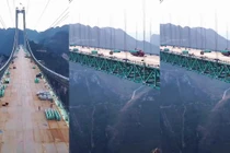 Choáng ngợp cây cầu cao nhất thế giới sắp khánh thành ở Trung Quốc