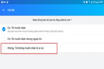 Hướng dẫn tắt thông báo nhật ký và khoảnh khắc trên Zalo cực đơn giản
