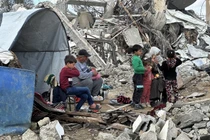 Khốn khổ cuộc sống người dân ở Gaza giữa mùa đông lạnh giá