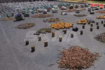 Cận cảnh kho vũ khí “khủng” Quân đội Syria tịch thu ở miền nam