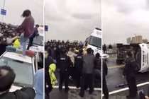 Đụng độ cảnh sát, người dân do tranh cãi gỡ phong tỏa ở Hồ Bắc