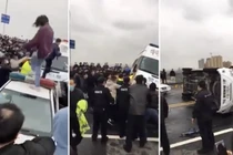 Đụng độ cảnh sát, người dân do tranh cãi gỡ phong tỏa ở Hồ Bắc