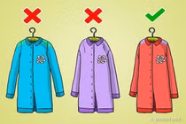 Sai lầm khi treo quần áo khiến trang phục của bạn nhanh hỏng