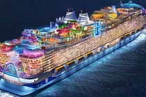 Hành trình đầu tiên của du thuyền lớn nhất thế giới