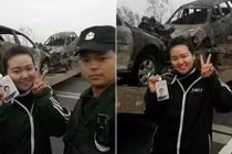 Sống ảo ở hiện trường tai nạn thảm khốc, nữ phóng viên bị đuổi việc