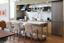 Bài trí bếp hiện đại, phù hợp mọi ngôi nhà dù là siêu nhỏ