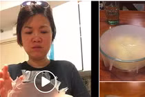 Màng bọc thực phẩm tự chế từ bánh đa nem cuốn hút chị em