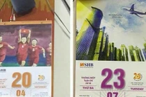 Tờ lịch tiên tri về chiến thắng của U23 VN đang lan nhanh trên mạng