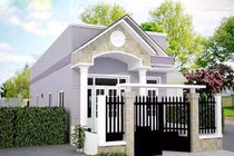 Mẫu nhà phố 1 tầng 500 triệu đẹp, gia đình trẻ nào cũng mơ ước