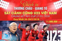 Thuê máy bay chở cả đoàn sang Trung Quốc cổ vũ U23 Việt Nam