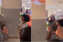 Video: Cô gái bị nam thanh niên hành hung giữa trung tâm thương mại