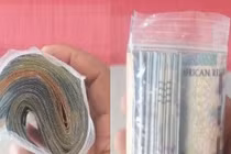 Tìm thấy cả cục tiền, điện thoại đời đầu khi dọn nhà mùa dịch