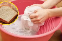 Bỏ bánh mì vào chậu quần áo, kết quả khiến cả nhà trầm trồ