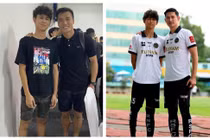 Huy Khánh hiếm hoi chia sẻ ảnh hai con gặp nhau