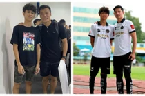 Huy Khánh hiếm hoi chia sẻ ảnh hai con gặp nhau