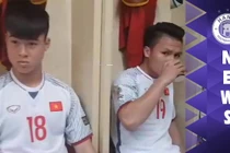 Video: Duy Manh, Quang Hải cover 'Ai là người thương em' khiến fan cười ngất