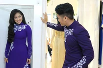 Lê Phương tất bật đi thử áo cưới cùng tình trẻ