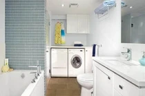 Đặt máy giặt lựa trúng hố vàng trong nhà, gia chủ luôn may mắn 