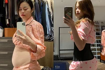 Hằng Túi lộ bụng chảy xệ sau khi sinh con lần thứ 5