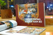 Câu chuyện về cuộc đời đức Phật qua tranh tường Khmer Nam Bộ