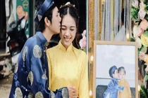 Đặt gạch từ năm 3 tuổi, 23 năm sau cưới được vợ xinh như hoa