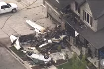 Chồng lái máy bay đâm thẳng vào nhà tự sát vì cãi nhau với vợ 