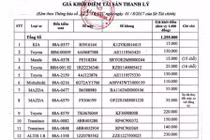 Vĩnh Phúc thanh lý xe công 15 triệu đồng/xe: Hàng sắt vụn?