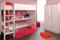 Top mẫu giường ngủ đẹp mê ly dành cho bé gái