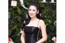 Á hậu Tú Anh kiên quyết không hé nửa lời về đám cưới