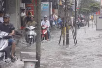 Những tuyến đường Hà Nội có thể ngập sâu khi mưa lớn