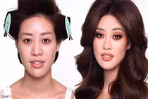 Khánh Vân gây "sốc toàn tập" với hình ảnh trước và sau khi make-up
