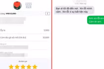 Dòng tin nhắn của tài xế Grab khiến khách "lắng đọng" cảm xúc