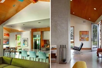 Nhà cấp 4 đẹp độc lạ nhờ sự kết hợp giữa gỗ và bê tông