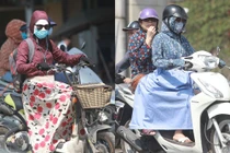 Ninja trùm kín rồi ngủ trên xe giữa đường khiến mọi người tò mò